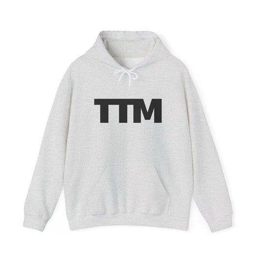 True To Me Hoodie — Black Text Logo Hoodie